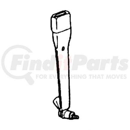 5EP20SAZ by CHRYSLER - SEAT BELT. Right. Front Inner. Diagram 5