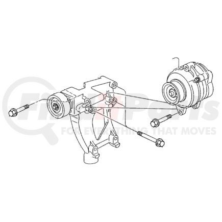 04609230AA by CHRYSLER - ALTERNATOR. Engine. Diagram 1