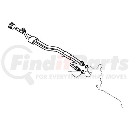 MB911565 by CHRYSLER - HOSE. Power Steering Return. Diagram 8