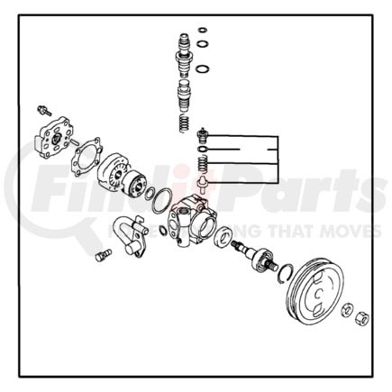 MR130940 by CHRYSLER - SWITCH. Power Steering. Diagram 18