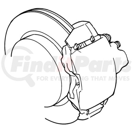 Chrysler 04755028 Disc Brake Rotor ROTOR. Brake. Diagram 1