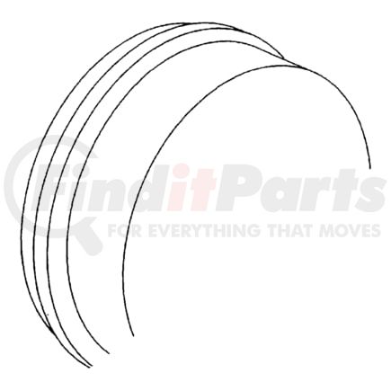 Chrysler 04616236 Brake Drum DRUM. Brake. Diagram 1