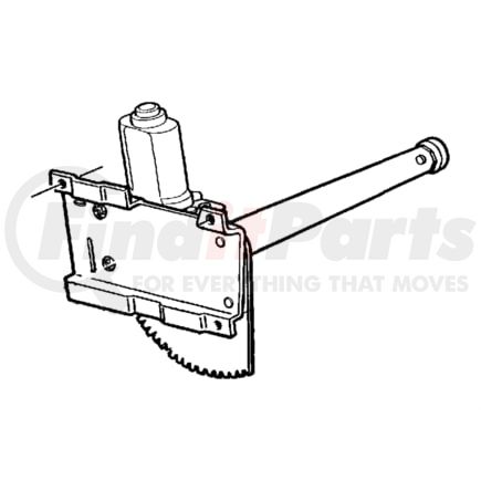 55275376AB by CHRYSLER - REGULATOR. Right. Front Door Window. Diagram 4