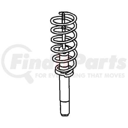 MR223778 by CHRYSLER - SHOCK ABSORBER. Suspension. Diagram 38