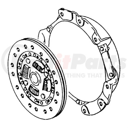 MD747748 by CHRYSLER - CLUTCH PACKAGE. Diagram 3