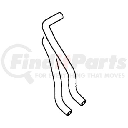 MB957145 by CHRYSLER - Transmission Oil Cooler Line - Lower, fits 1995-1998 Chrysler Sebring and Dodge Avenger