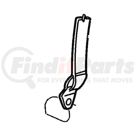 5GN941AZAD by CHRYSLER - SEAT BELT. Right. Front Outer. Diagram 3