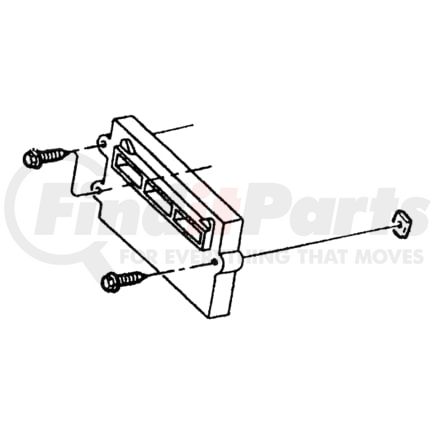 56041666AE by CHRYSLER - MODULE. Powertrain Control. Diagram 1