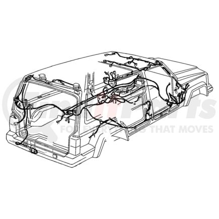 56009841AC by CHRYSLER - WIRING. Power Seat. Diagram -13