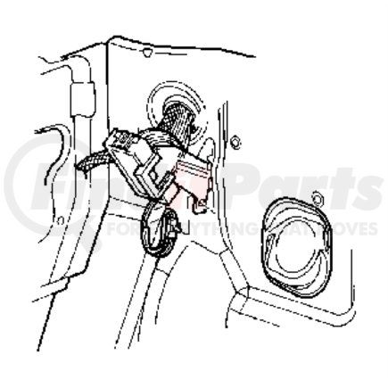 56021191AF by CHRYSLER - Headlight Wiring Harness - fits 1999 Dodge Durango