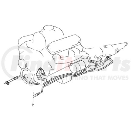 52028662 by CHRYSLER - TUBE AND HOSE. Oil Cooler. Diagram 2