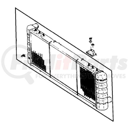 52080115AC by CHRYSLER - RADIATOR. Engine Cooling. Diagram 1