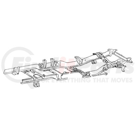 52058222 by CHRYSLER - BRACKET. Steering Damper. Diagram 6