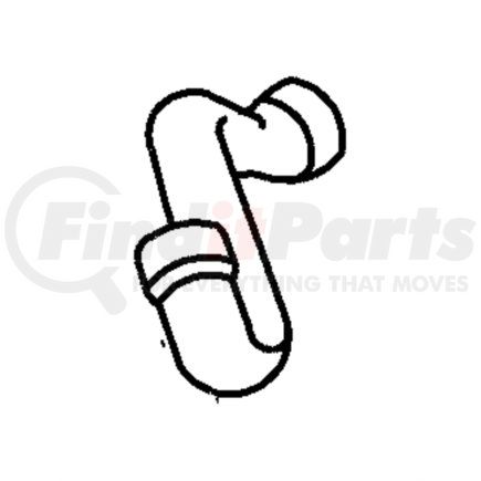 Chrysler 52028698 HOSE. Outlet. Radiator. Diagram 6