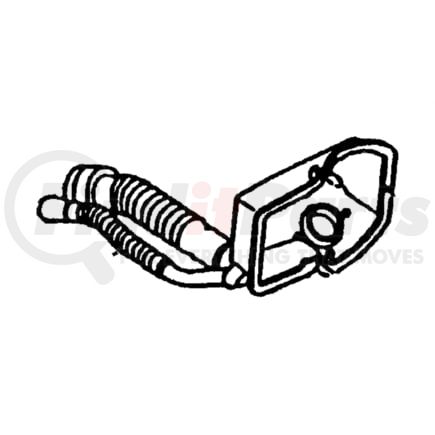 52102467AA by CHRYSLER - TUBE. Fuel Filler. Diagram 4