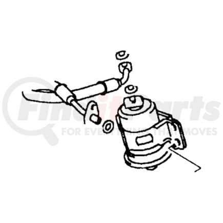 MB868457 by CHRYSLER - FILTER. Fuel. Diagram 18