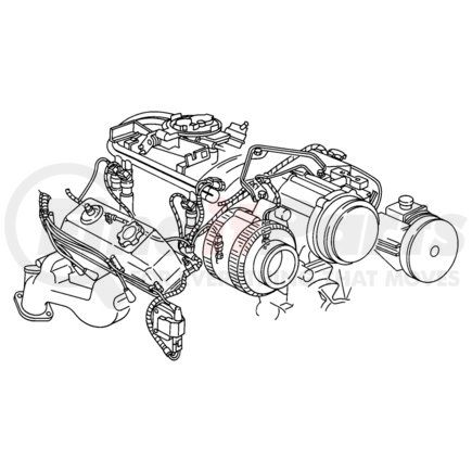 56021939AM by CHRYSLER - WIRING. Engine. Diagram