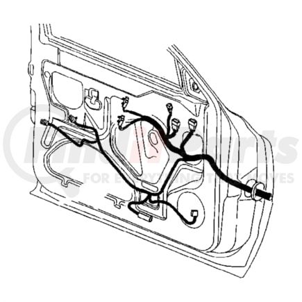 56045121AE by CHRYSLER - Body Wiring Harness - fits 1999 Dodge Ram 1500