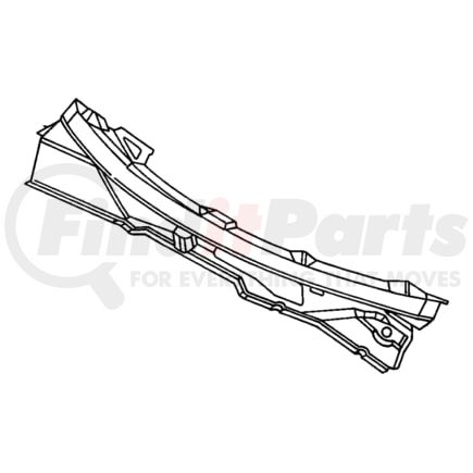 55274643AC by CHRYSLER - PANEL. Cowl And Plenum. Diagram 4