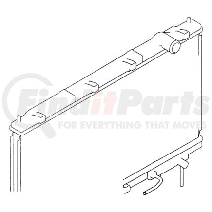 MR385505 by CHRYSLER - HOSE. Transmission Oil Cooler. Diagram 7