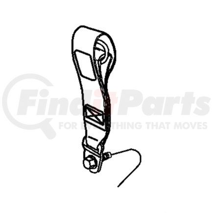 55361054AC by CHRYSLER - TETHER. Child Seat. Diagram 15