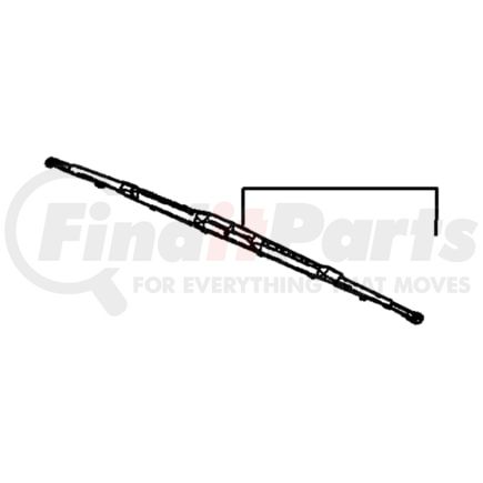 Chrysler MR482671 BLADE. Wiper. Diagram 1