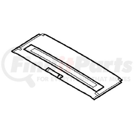 MR523125 by CHRYSLER - SUNSHADE. Front. Sunroof. Diagram 1