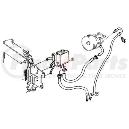 52003135 by CHRYSLER - HOSE. Power Steering Return. Diagram 15