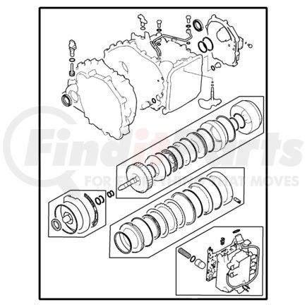 MD974747 by CHRYSLER - Engine Oil Pump Seal - fits 2001-2005 Chrysler Sebring and Dodge Stratus