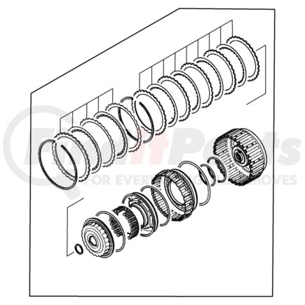 2721A005 by CHRYSLER - DISC KIT. Diagram 4