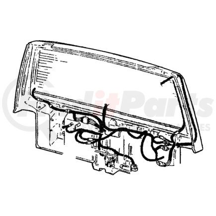 56009830AB by CHRYSLER - WIRING. Right Door. Diagram 2