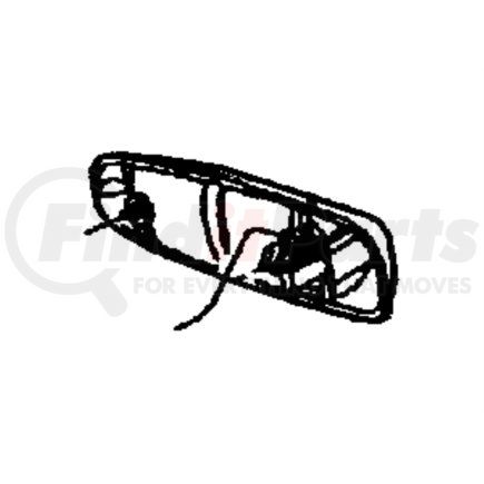 5FW46ZDRAB by CHRYSLER - Exterior Door Handle - Passenger Side, fits 2002 Jeep Grand Cherokee