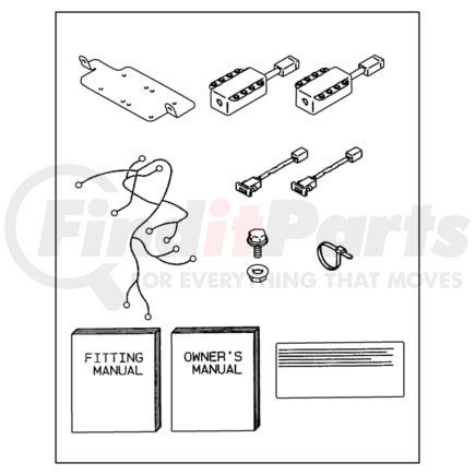 MR385013 by CHRYSLER - SWITCH. Passenger Air Bag, Passenger Side, Right, Right Side. Air Bag Cutoff. Diagram 5