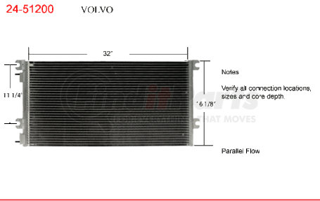 24-51200 by ACTIVE RADIATOR - Volvo Truck Condensers