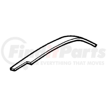 55257166AB by CHRYSLER - Roof Side Rail - Passenger Side, fits 2002-2004 Dodge Dakota