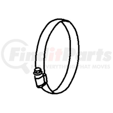 53032504AA by CHRYSLER - CLAMP. Air Cleaner to T/Body. Diagram 7