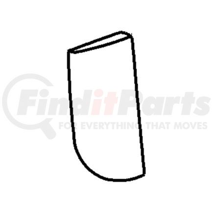 5GS501L5AE by CHRYSLER - PANEL. Right. Rear Door Trim. Diagram 8