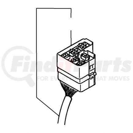 MR588957 by CHRYSLER - Engine Wiring Harness - fits 2002 Chrysler Sebring and Dodge Stratus