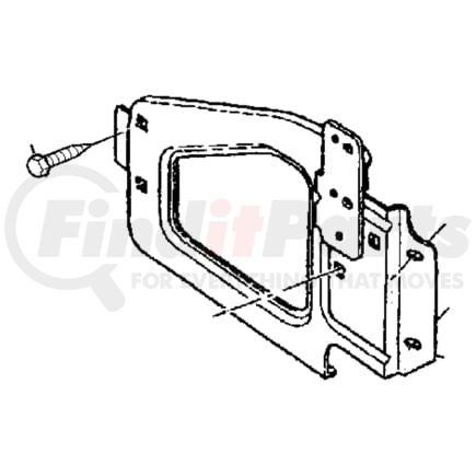 56028352AA by CHRYSLER - Engine Control Module (ECM) Bracket - fits 2002-2004 Dodge Dakota and Durango