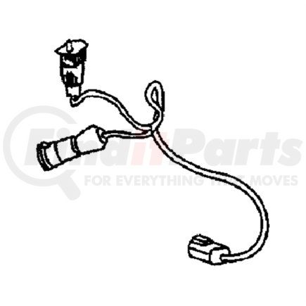 56045562AD by CHRYSLER - WIRING. Floor Console. Diagram 16