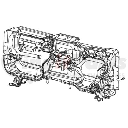 56047225AB by CHRYSLER - WIRING. Instrument Panel. Diagram 1
