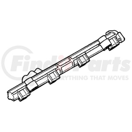 MR561630 by CHRYSLER - PIPE. fuel delivery. Diagram 1