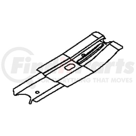 55136209AB by CHRYSLER - SILL. Left. Front. Diagram 5