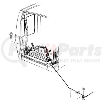 5DW52RAZ by CHRYSLER - SEAT BELT. Rear Lap Tip. Diagram 7