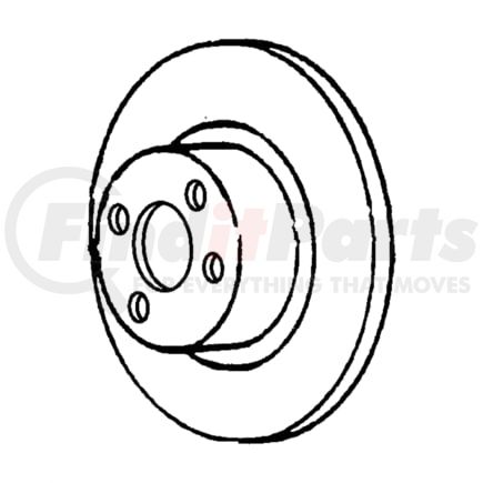 Chrysler 04509718 Disc Brake Rotor ROTOR. Brake. Diagram 15