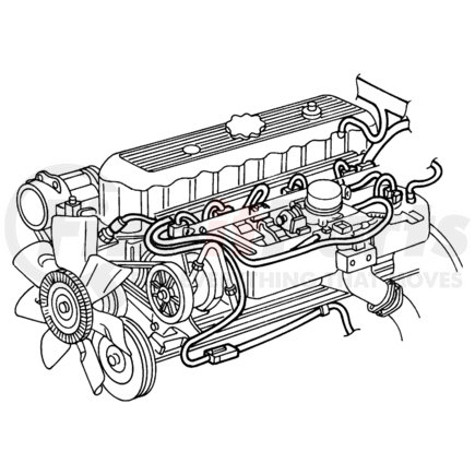 56044414AG by CHRYSLER - Engine Wiring Harness