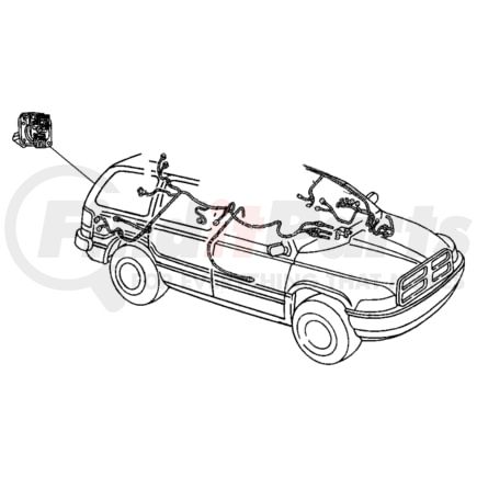 56049479AB by CHRYSLER - Body Wiring Harness