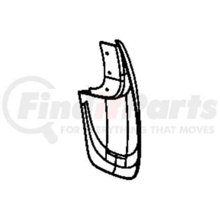 5JD47DX9AA by CHRYSLER - Mud Flap - fits 2004 Jeep Liberty