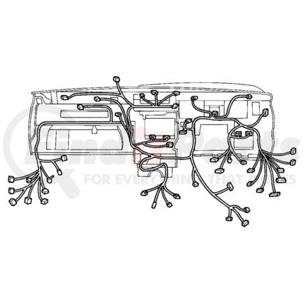 56010622AG by CHRYSLER - WIRING. Instrument Panel. Diagram 1