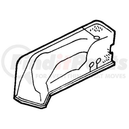 5JR58XDVAF by CHRYSLER - CARPET. Right. Wheelhouse. Diagram 6